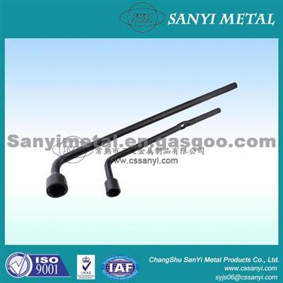 Auto Hand Tools Socket Wrench L-Shaped Wheel Wrench L Typed Torque Wrench Single Ended Socket Wrench Hardware Tools