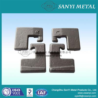 Hot Forging Steel Part For Consturction Machinery Fastening System Forging Metal Parts Consturction Machinery Fasteners