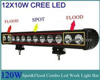 13.5inch 72W LED Work Light Bar Flood Fog Lamp Offroad Truck ATV SUV