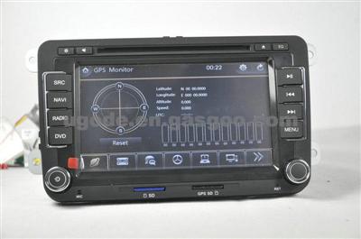 Vw Universal Car Dvd Player With Gps,Vw Car Radio With TV Optional