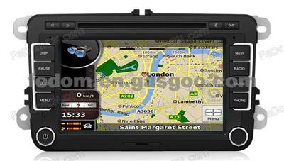 7in Touch Screen Car Dvd Gps For VW With GPS, IPod, RDS, TV Functions