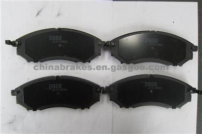 D888-7766 BRAKE PAD FOR INFINITI EX35 2009-2006