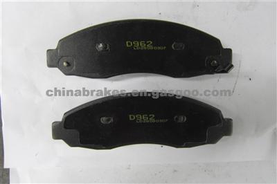 DODGE TRUCK DAKOTA 2004-2003 BRAKE PAD D962-7861