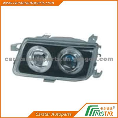 CAR HEAD LAMP(CRYSTAL)(BLACK) FOR OPEL ASTRA 91
