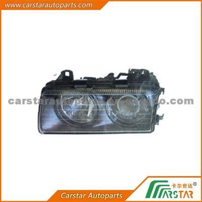 CAR HEAD LAMP LENS FOR 3 SERIES E36 2D,4D '91-00 BMW L 63121393272/R 63121393271