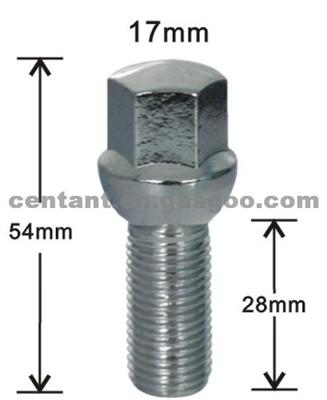 17mm Hex Ball Seat Wheel Bolts
