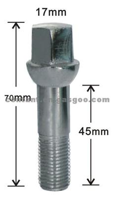 70mm Long Ball Seat Wheel Bolts