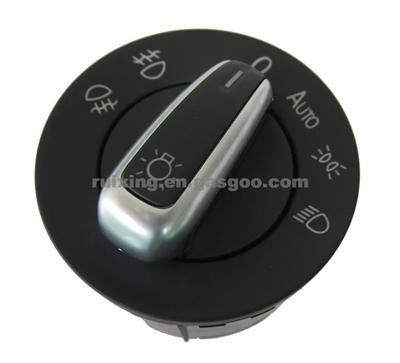 Head Lamp Switch3C8 941 431A, 5ND 941 431B For MK5, R32 MK5, MK6, MK6 Golf R, Passat B6, Passat CC, Tiguan, EOS