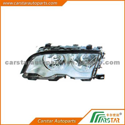 CAR HEAD LAMP FOR 3 SERIES E46 4D 98-00 BMW L 63126908215/R 63126908216