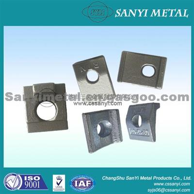 Railroad Rail Anchor Rail Clamp Carbon Steel Castings Railroad Fastener Railroad Rail Anchor