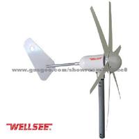 400W WELLSEE 6 Blades Permanent Magnet Generator Wind Turbine/Horizontal Axis Wind Generator