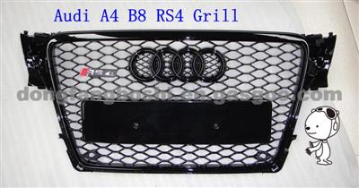 Car Front Grill For Audi A4 B8 RS4 GRILL