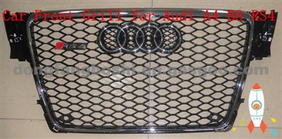 Car Grille For Audi A4 RS4 Auto Grille Mesh Sheets For Car Grills