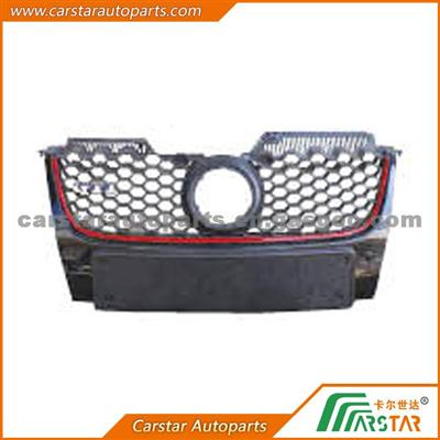 CAR GRILLE(GTI) FOR VW GOLF V 05-06/GTI 1K0 853 651F/1K0 807 285B