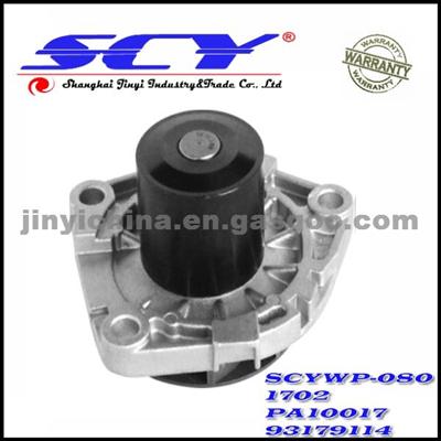 Auto Water Pump For CADILLAC AIRTEX:1702 BUGATTI:PA10017 GRAF:PA901 HEPU:P1089 SIL:PA1246 93179114