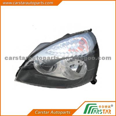 CAR HEAD LAMP(BLACK) FOR CLIO 01 5D RENAULT