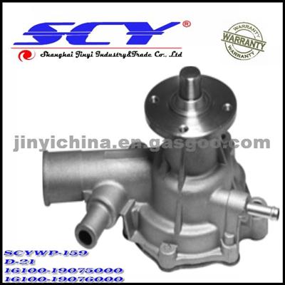 Auto Water Pump For DAIHATSU NPW:D-21 SIL:PA999 QH:QCP2854 HEPU:P7701 16100-19075000 16100-19076000 16100-19077000