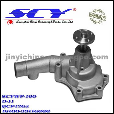 Auto Water Pump For DAIHATSU NPW:D-11 SIL:PA793 QH:QCP1265 HEPU:P7663 16100-39116000