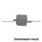 Transmission Mount For BMW3(E30) 2371 1176 041