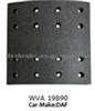 Semi-Metal Brake Lining 19890 FOR DAF