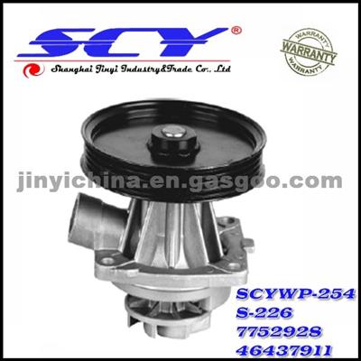 Auto Water Pump For FIAT DOLZ:S-226 HEPU:P1011 AIRTEX:AW1555 QH:QCP3367 BUGATTI:PA5938 GRAF:PA626 SIL:PA855 7752928 46437911