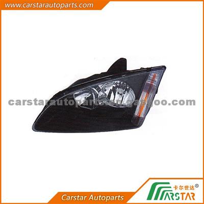 CAR HEAD LAMP(5 LINE BLACK) FOR FOCUS 05 FORD L 5M51-13W030-AB/R 5M51-13W029-AB