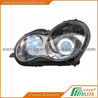 CAR HEAD LAMP CRYSTAL RIN GREY FOR MERECEDES-BENZ W203 00-04