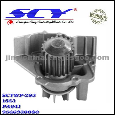 Auto Water Pump For FIAT HEPU:P895 BUGATTI:PA5506 SIL:PA885 QH:QCP3323 GRAF:PA641 AIRTEX:1563 9566950080