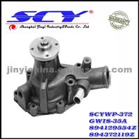 Auto Water Pump For ISUZU 894129554Z 894372119Z 894376853Z 894379924Z 894439850Z 897018556Z 897021171Z 8944398500 8944398502