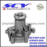 Auto Water Pump For KIA/HYUN DAI GMB:GWHY-35A GMB:GWKR-117A AIRTEX:AW9353/1721 DOLZ:H-204 QH:QCP3336 HEPU:P7726 GRAF:PA698 SIL:PA1078 BUGATTI:PA9202