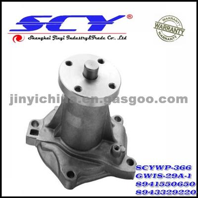 Auto Water Pump For ISUZU GMB:GWIS-29A-1 NPW:I-37 HEPU:P7216 8941550650 8943329220