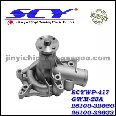 Auto Water Pump For KIA/HYUN DAI GMB:GWM-23A GMB:GWKR-120A NPW:M-15 SIL:PA778 GRAF:PA780 DOLZ:H-209 25100-32020 25100-32033 25100-32031 25100-32515