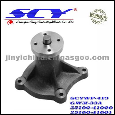 Auto Water Pump For KIA/HYUN DAI GMB:GWM-33A GMB:GWKR-122A NPW:M-16 HEPU:P7702 25100-41000 25100-41001 25100-45100