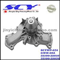 Auto Water Pump For KIA/HYUN DAI GMB:GWM-40A AIRTEX:AW7121/7121 GMB:148-1400 NPW:M-29/M-46 DOLZ:H-207 QH:QCP3338 SIL:PA807 GRAF:PA795 25100-35010 2510