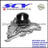 Auto Water Pump For KIA/HYUN DAI GMB:GWKR-104AH GMB:GWHY-13A/GWHY-43A QH:QCP3474 SIL:PA1310 HEPU:P7762 25100-39012 25100-39010