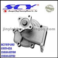 Auto Water Pump For NISSAN/DATSUN 21010-53Y00 21010-53Y01 21010-71J00 21010-74Y00 21010-0M300 21010-0M301 21010-74Y01 21010-F4300 21010-88R10 1N031501