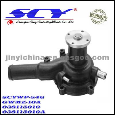 Auto Water Pump For MAZDA 038115010 038115010A 038115010C 038115010B 038199151 227915010C