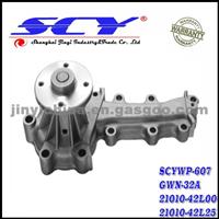 Auto Water Pump For NISSAN/DATSUN 21010-42L00 21010-42L25 21010-42L26 21010-58S00 21010-58S25 21010-W1790 21010-72L00 GMB:GWN-32A NPW:N-35