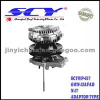 Auto Water Pump For NISSAN/DATSUN GMB:GWN-12AFAD NPW:N-17 ADAPTOR TYPE
