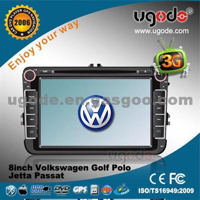 8 Inch Vw Car Dvd Player For Passat Jetta Golf Tiguan SEAT Altea Leon Vw Polo,The New Vw Gps Player AD-6929