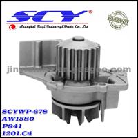 Auto Water Pump For PEUGEOT AIRTEX:AW1580 HEPU:P841 SIL:PA1054 QH:QCP3391 DOLZ:C-120 BUGATTI:PA5509 GRAF:PA747 1201.C4