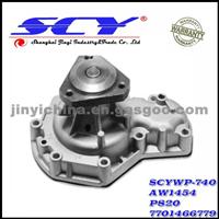 Auto Water Pump For RENAULT AIRTEX:AW1454 HEPU:P820 QH:QCP3138 SIL:PA754 BUGATTI:PA7711 DOLZ:R-167 GRAF:PA534 7701466779