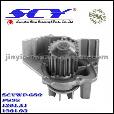 Auto Water Pump For PEUGEOT HEPU:P895 BUGATTI:PA5506 SIL:PA885 QH:QCP3323 GRAF:PA641 AIRTEX:1563 1201.A1 1201.93