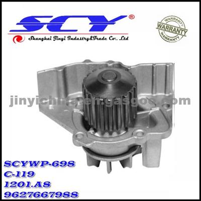 Auto Water Pump For PEUGEOT DOLZ:C-119 AIRTEX:1579 GRAF:PA911 QH:QCP3421 SIL:PA1058 HEPU:P961 1201.A8 9627667988