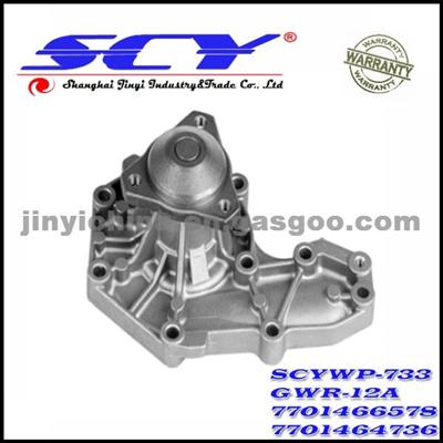 Auto Water Pump For RENAULT GMB:GWR-12A AIRTEX:AW1195/AW3408 GMB:157-1060 HEPU:P054 DOLZ:R-179 SIL:PA557A QH:QCP2661 BUGATTI:PA7701