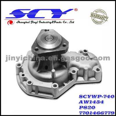 Auto Water Pump For RENAULT AIRTEX:AW1454 HEPU:P820 QH:QCP3138 SIL:PA754 BUGATTI:PA7711 DOLZ:R-167 GRAF:PA534 7701466779