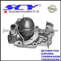 Auto Water Pump For RENAULT AIRTEX:AW1585 HEPU:P916 SIL:PA939 QH:QCP3299 DOLZ:R-215 BUGATTI:PA7717 GRAF:PA632