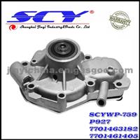 Auto Water Pump For RENAULT HEPU:P927 DOLZ:R-178 QH:QCP2474 AIRTEX:AW1134/AW3410 GMB:157-2050 BUGATTI: PA0188 SIL:PA413 GRAF:PA247