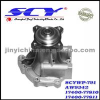 Auto Water Pump For SUZUKI AIRTEX:AW9342 NPW:S-20 GMB:GWS-36A GRAF:PA1017 DOLZ:S-207 17400-77810 17400-77811 17400-77812 17400-77813