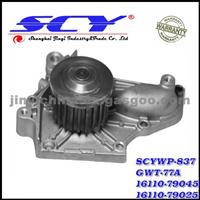 Auto Water Pump For TOYOTA GMB:GWT-77A GMB:170-1770 AIRTEX:9099/AW9099 NPW:T-87 BUGATTI:PA8505 QH:QCP2978 SIL:PA797